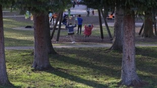 Spielplatz, Erholungsraum, aber auch oft Tatort von Gewalttaten: Lehener Park.