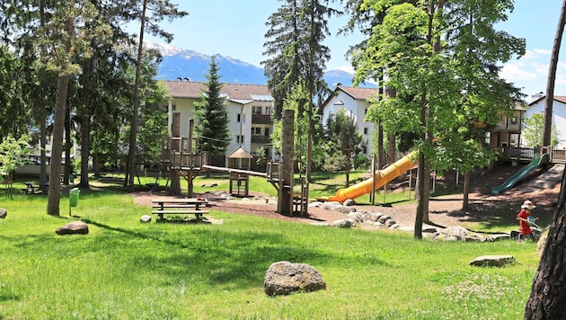Der Spielplatz bleibt vorerst erhalten.