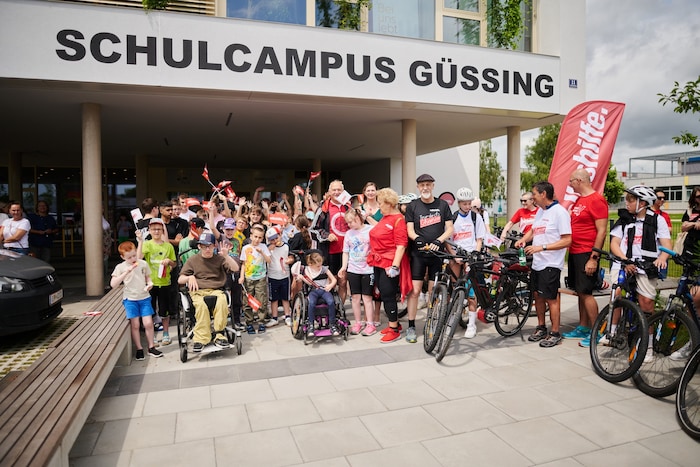 Ziel war der Schulcampus in Güssing.