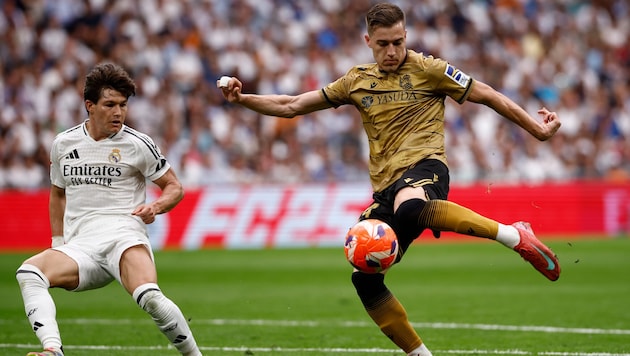 Luka Sucic (re.) ist gut in La Liga angekommen.