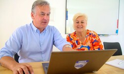 In zig Millionen Simulationen erarbeiten Andreas Kuhn und seine Frau Birgit Lösungen, um die ...