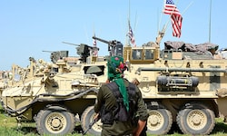 Archivbild aus dem Jahr 2017: Ein kurdischer Kämpfer im Nordosten Syriens in der Nähe von ...