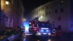 Die Feuerwehr war mit einem Großaufgebot vor Ort