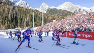 In Antholz geht es bald um Olympia-Medaillen.