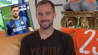 Lukas Spendlhofer – einmal die 2025er-Version und einmal die 2012er-Version im Inter-Dress (Bild: Hannes Maierhofer, Micaela Bernasconi)