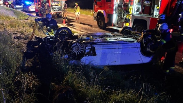 Feuerwehren, Polizei und Rettung standen im Einsatz. (Bild: Stützpunkt-Feuerwehr Winklern)
