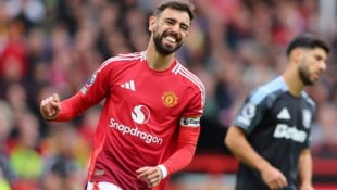 Bruno Fernandes will nicht in die Wüste wechseln. (Bild: EPA/ASH ALLEN)