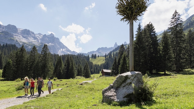 Urlauber schätzen die Kulturlandschaften Vorarlbergs.