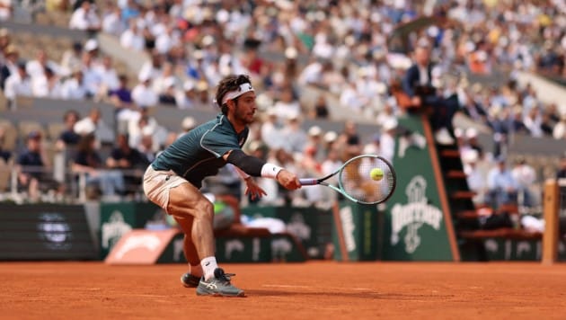 Lorenzo Musetti sorgte in Paris für einen Aufreger.