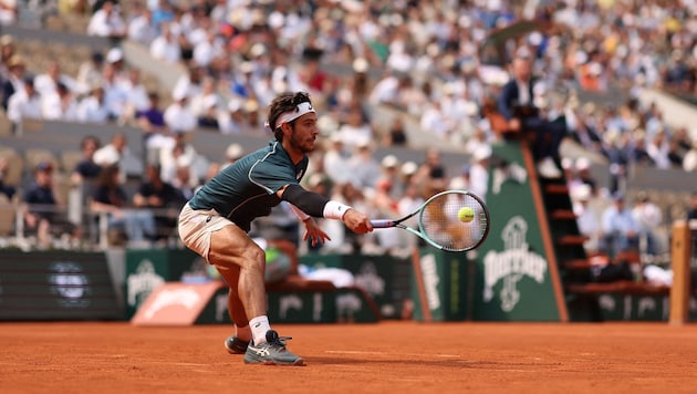 Lorenzo Musetti sorgte in Paris für einen Aufreger.