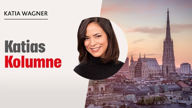 Kommentiert für krone.at: Moderatorin und krone.tv-Infochefin Katia Wagner