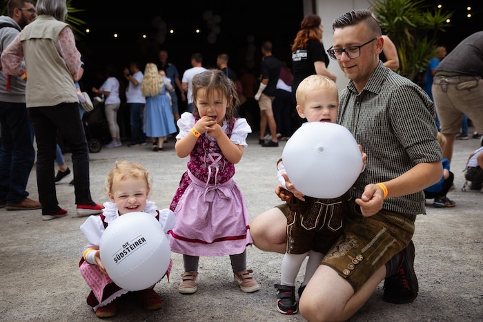 Das „Kleine Südsteirerfest“ macht auch Kindern richtig Spaß.
