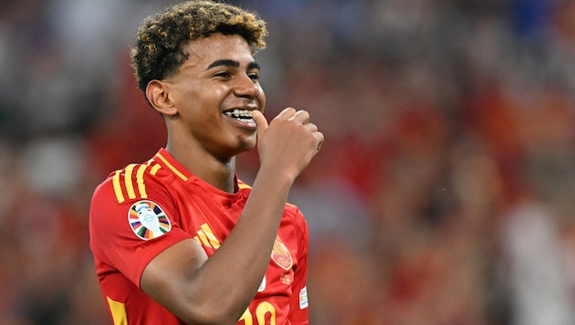 Spaniens Jungstar Lamine Yamal