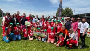Das Siegerteam der Kinder-Sicherheitsolympiade.