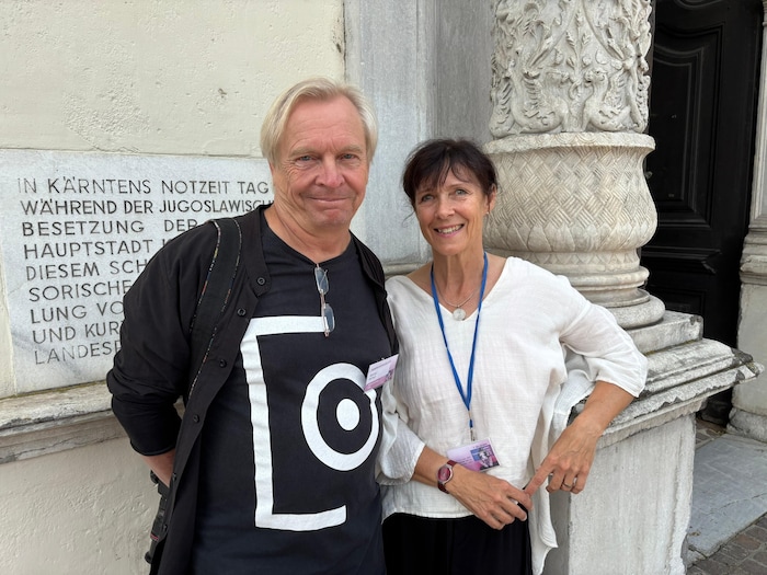 Günther und Marion Hollauf organisieren das Jugendtheaterfestival. 