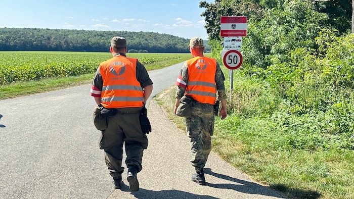 150 Soldaten sind derzeit an der Grenze auf Patrouille. Früher waren es 450.