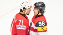 Österreichs Eishockey-Team bekommt es erneut mit der Schweiz zu tun.