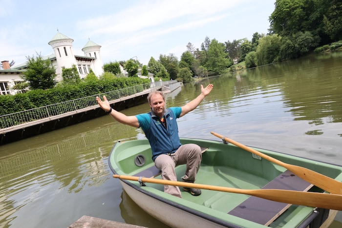 Betreiber Jakob Kalas ist stolz auf die neuen Boote.