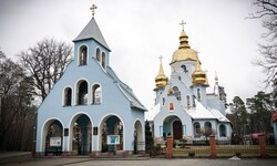 Eine ukrainische Kirche