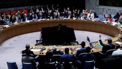 Die Botschafterin der USA im UN-Sicherheitsrat hat gegen eine neue Gaza-Erklärung gestimmt. (Bild: AFP/LEONARDO MUNOZ)