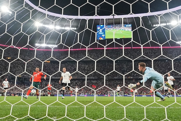 Deutschland musste sich Portugal geschlagen geben.