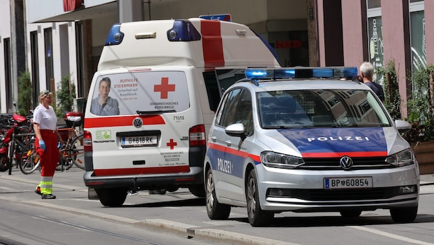 Großeinsatz Mittwochabend in Graz (Symbolbild)
