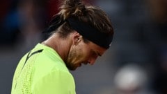 Großer Frust bei Alexander Zverev