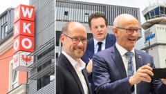 Das Wirtschaftsparlament der WK Tirol ist „dunkelschwarz“. Beim Flughafen-Jubiläumsfest glänzten ...