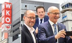 Das Wirtschaftsparlament der WK Tirol ist „dunkelschwarz“. Beim Flughafen-Jubiläumsfest glänzten ...