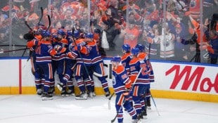 Großer Jubel bei den Oilers