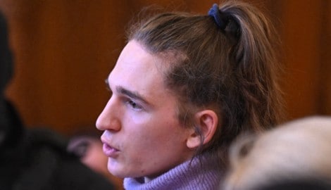 Aus Protest gegen die Haft in Ungarn trat die in der linken Szene als Maja T. bekannte, ...