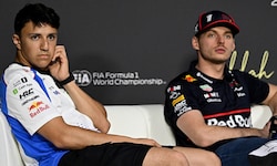 Werden Isack Hadjar (li.) und Max Verstappen bald Teamkollegen bei Red Bull sein? 
