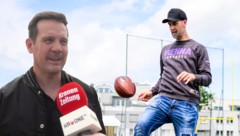 Vikings Head Coach Chris Calaycay braucht ein „Big leg“ und hat es mit Stefan Maierhofer ...