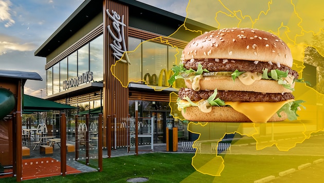 Die Burger-Pattys aus Rindfleisch werden für alle heimischen McDonald’s-Restaurants in Enns produziert.