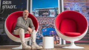 Martin Ullrich ist sich sicher: Die Grazer Stadthalle wäre für den ESC 2026 bereit! (Bild: Jürgen Fuchs)