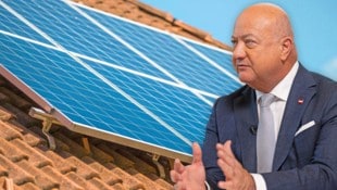 Kanzler Stocker will den Energiebereich reformieren.  (Bild: Krone KREATIV/Urbantschitsch Mario, www.wurnig-foto.com)