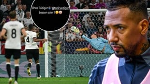 Jerome Boateng schoss nach der Halbfinal-Pleite auf Instagram gegen das DFB-Team.
