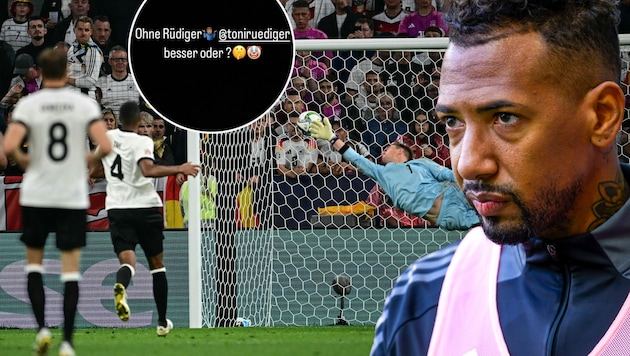 Jerome Boateng schoss nach der Halbfinal-Pleite auf Instagram gegen das DFB-Team.