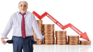 Die Verluste können je nach Pensionshöhe bis zu rund 15.000 Euro betragen. (Bild: Krone KREATIV/stock.adobe.com)
