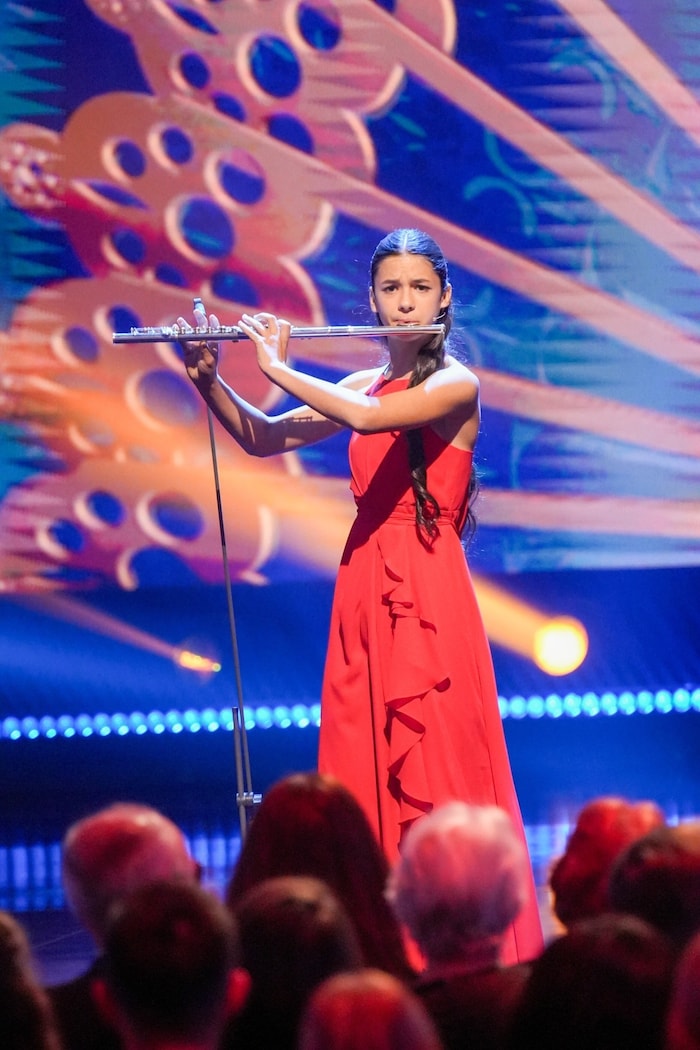 Alicia Bleuse aus Spanien brilliert an der Querflöte.