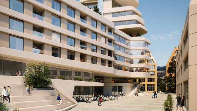 Der Architektenwettbewerb ergab spannende Entwürfe für das künftige Zentrum,