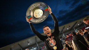 Der FC Hertha Wels krönte sich bereits lange vorm Saison-Abpfiff zum Regionalliga-Meister.