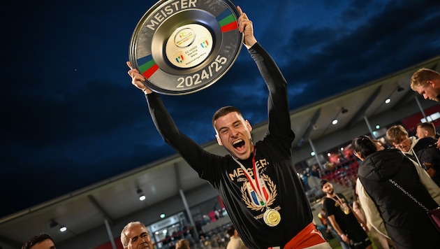 Der FC Hertha Wels krönte sich bereits lange vorm Saison-Abpfiff zum Regionalliga-Meister.