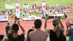 Fußball, Sprint, Staffellauf, Weitsprung, aber auch Hüpfball- und Scooter-Rennen und vieles mehr ...