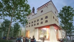 So soll die neue Stadtbrauerei im Hof neben dem Villacher Braugasthof aussehen.
