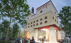 So soll die neue Stadtbrauerei im Hof neben dem Villacher Braugasthof aussehen.