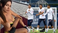 Wanda Nara soll angeblich Mauro Icardis (l.) ehemaligen Teamkollegen Achraf Hakimi (r.) daten.