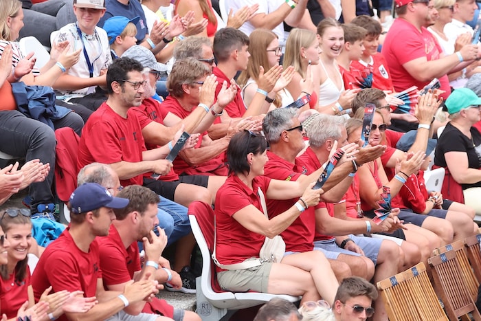 Im Vorjahr feierten die Harder „ihren“ Joel beim ATP-Turnier in Kitzbühel.