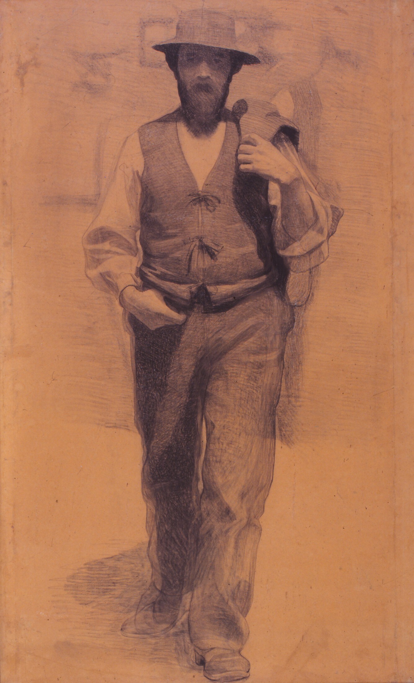 Pellizza da Volpedo: Studium zum Vierten Stand.