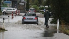 Das Hochwasser im vergangenen September sorgte auch in Salzburg für viele Schäden.